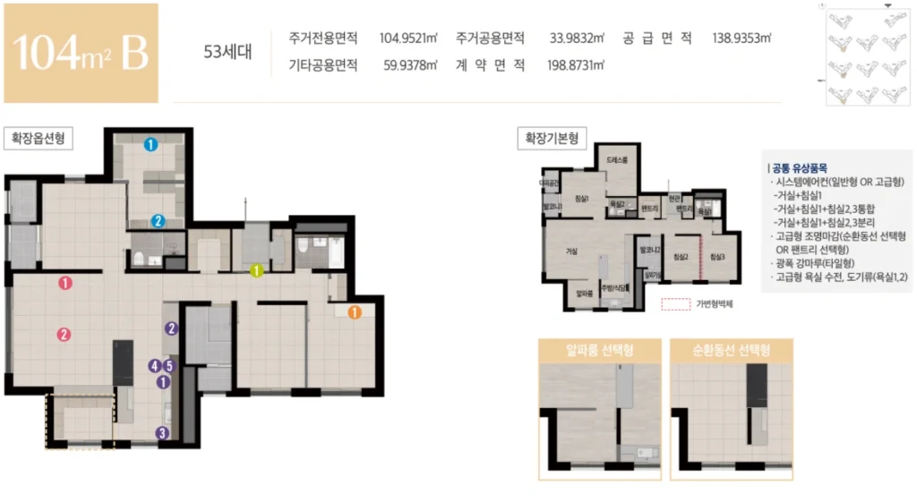 에코델타시티 엘가 로제비앙 모델하우스